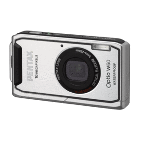 PENTAX OPTIO W60 10.0 MEGAPIX 5X ZOOM WATERPROOF SILVERpentax 