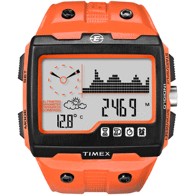 TIMEX EXPEDITION WS4 ALTITUDE COMPASS WEATHER ORANGE/BLACK