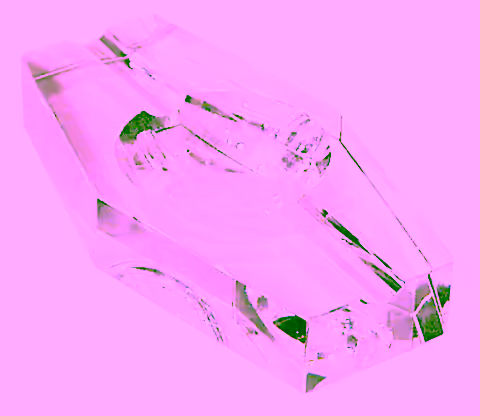 Crystal Cigar Ashtray Model CR-35