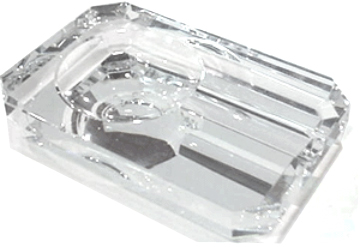 Crystal Cigar Ashtray Model CR-39