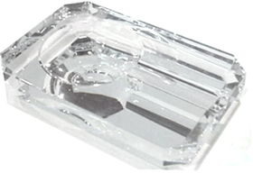 Crystal Cigar Ashtray Model CR-39