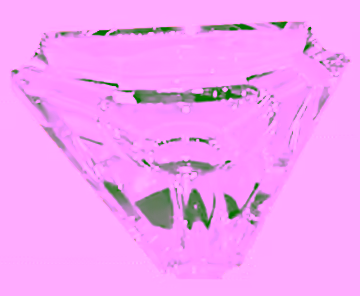 Crystal Cigar Triangle Ashtray Model CR-41