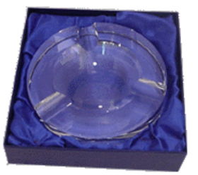 Crystal Cigar Round Ashtray Model CR-43
