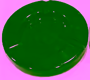 Marble Round 8" Cigar Ashtray Model 3505