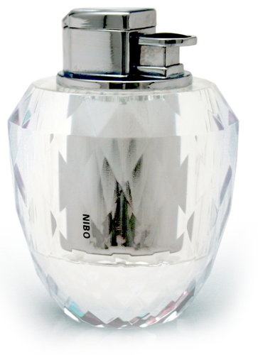 Crystal Base Quadruple Torch Table Lighter Model TL-107