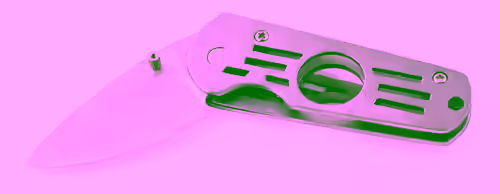Knife with Cigar Cutter Model 7044