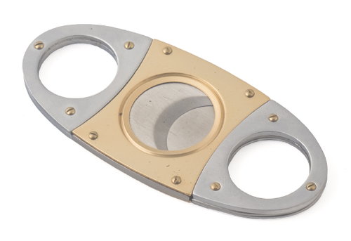 Metal Double Blade Cigar Cutter Model 8158