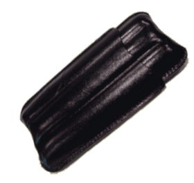 Leather Cigar Case Black Model 802-3