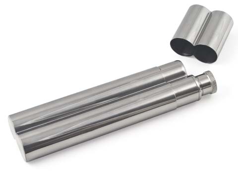 Cigar Tube and Flask Combo Model 902-2