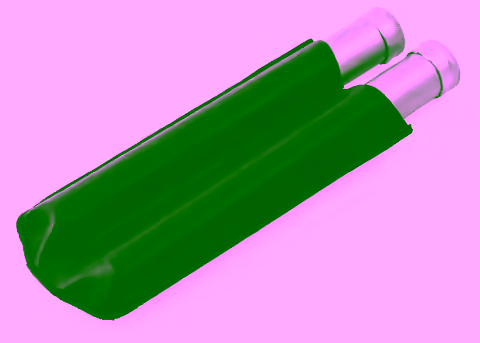 Cigar Case w/ Aluminum Tube Model DS-2