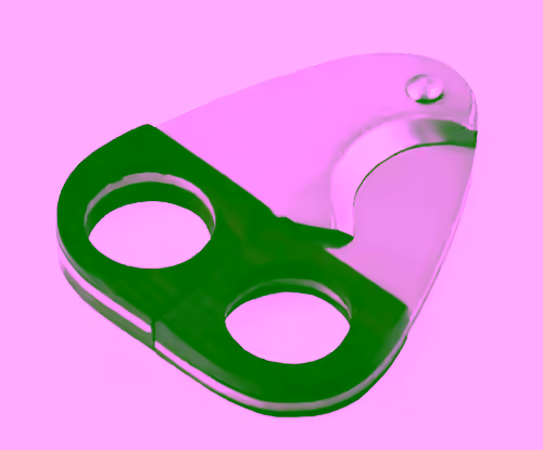 Stainless Steel Cigar Scissors Model YM-33