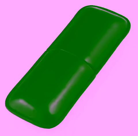 Cigar 2 Finger Leather Case Model FK-107A