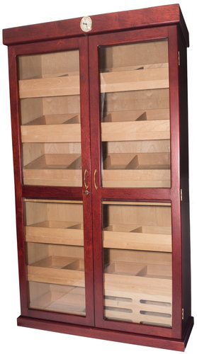Display Humidor 2000ct w/ Double Front Locking Doors