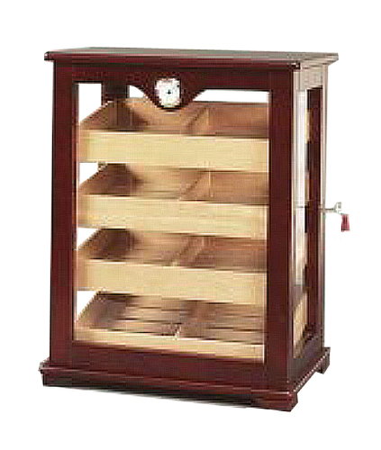 Display Humidor 150-200ct w/ Rear Locking Door