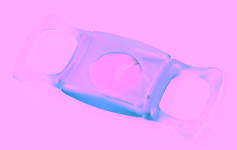 Plastic Body Cigar Cutters Box of 24
