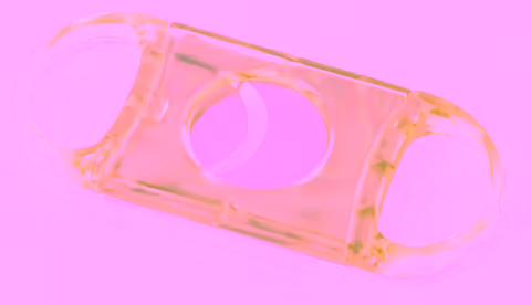 Plastic Body Cigar Cutters Box of 24