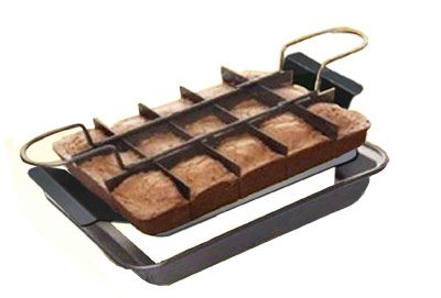 The Perfect Portion Solution Brownie Pan