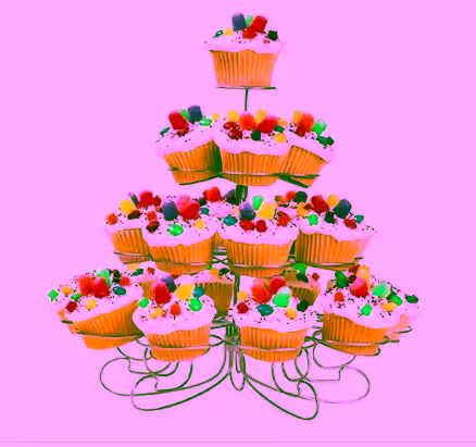 24 - Cupcake And More Dessert Stand 