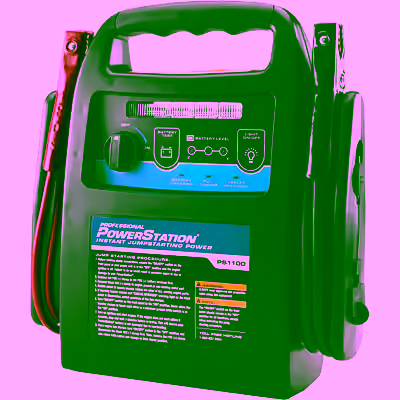 900 Amp Jump Starter with Built-In Air Compressor