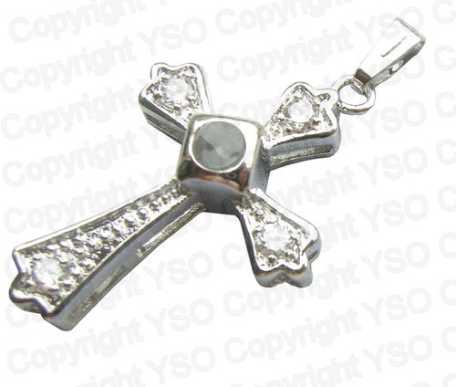 Lord's Prayer Cross Pendant
