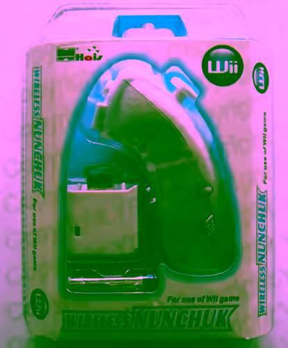 Wireless Nunchuck With Motion Plus For Wii