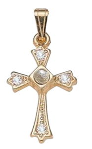 Lord's Prayer Cross Pendant - Child's Size