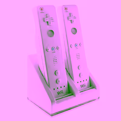 Wii 2-Dock Charging Station & Battery Pack