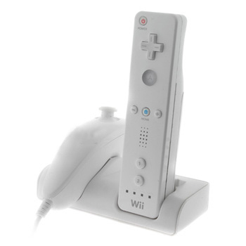 Wii 2-Dock Charging Station & Battery Pack