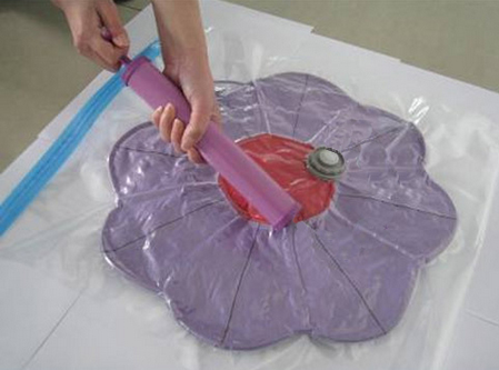 Portable Pump For Space Saving Bags