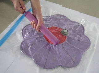 Portable Pump For Space Saving Bags