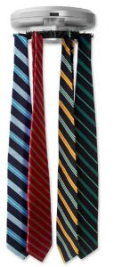 Deluxe Wall Mounted Tie Rack