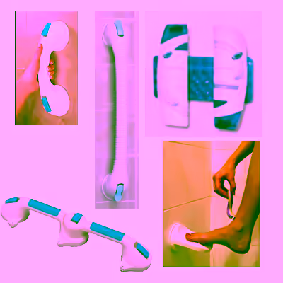 Suction Grab Bar - Ultimate Bathroom Set