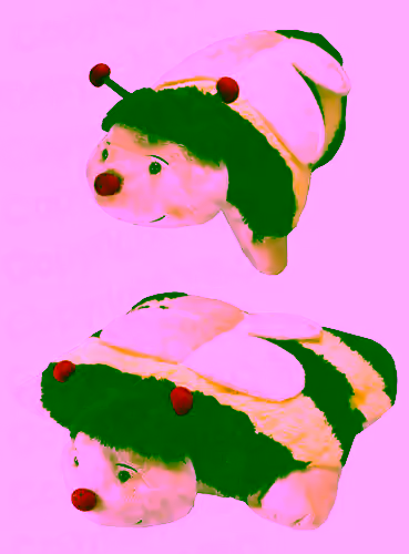 Large Pet Bumble Bee Animal Pillow