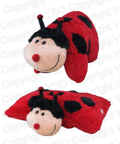 Pet Lady Bug Animal Pillow