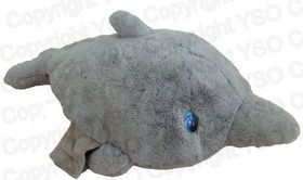 Large - Pet Dolphin Animal Pillow