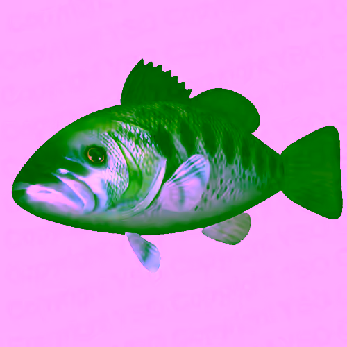 RC Flying Bass Swimmer