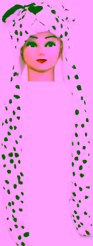 Plush Dalmatian Winter Hat With Pocket Mittens