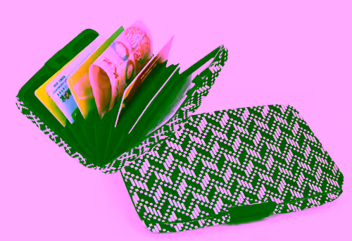 Aluminum Wallet - ZigZag