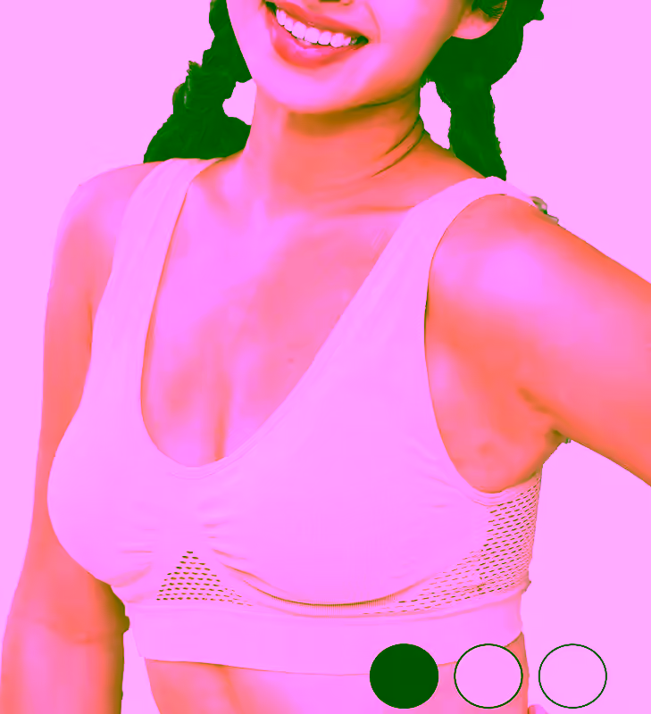 Women's Seamless Cooling Comfort Freedom Bra - Air Permeable Sport Yoga Wireless Bra Air Bra