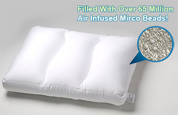 1 - Air Infused Micro Bead Cloud Pillow