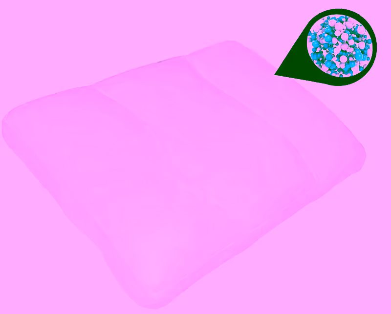 2 Air Infused Micro Bead Cloud Pillow