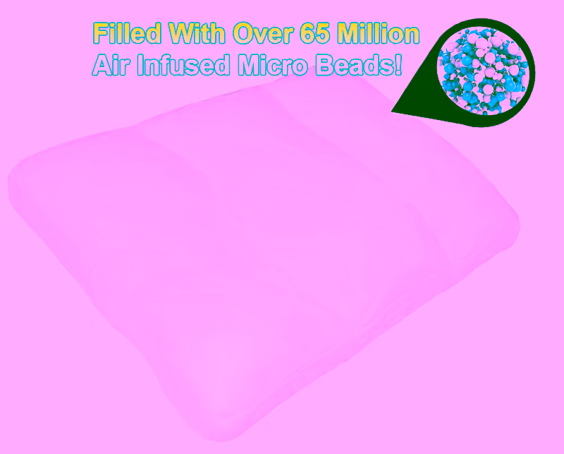 Air Infused Micro Bead Cloud Pillow