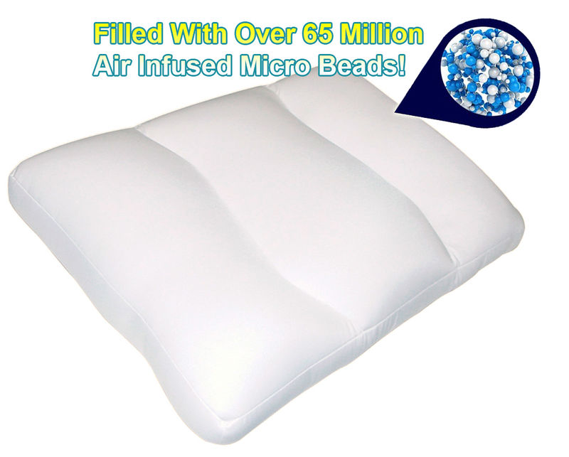 1 - Air Infused Micro Bead Cloud Pillow