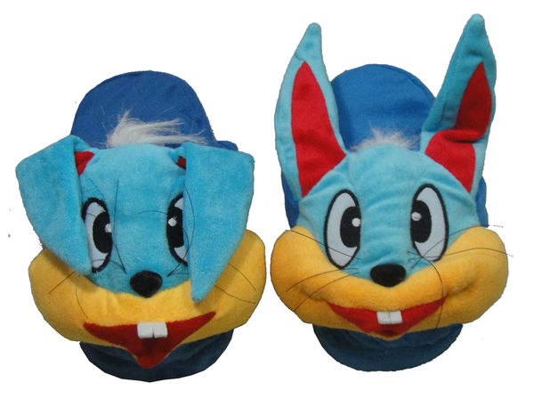Stomp n Pop Up Slippers - Bunny