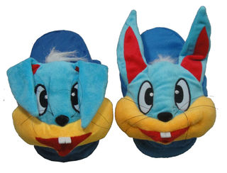 Stomp n Pop Up Slippers - Bunny