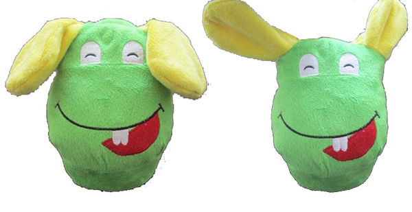 Stomp n Pop Up Slippers - Silly Face