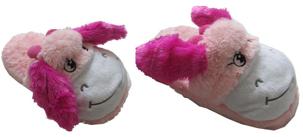 Stomp n Pop Up Slippers - Cow