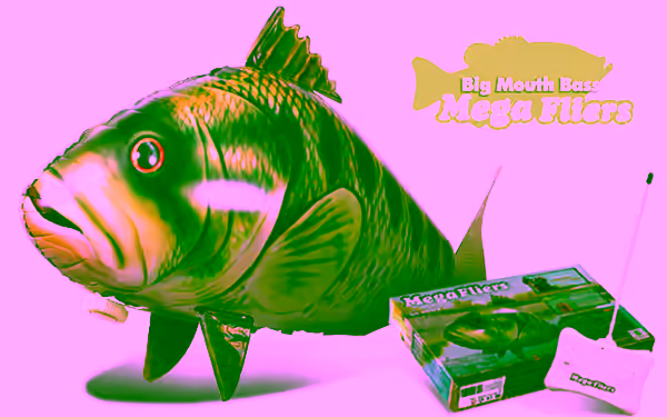 RC Flying Bass Swimmer