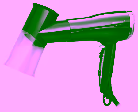 Hair Air Dryer Curler Attachement