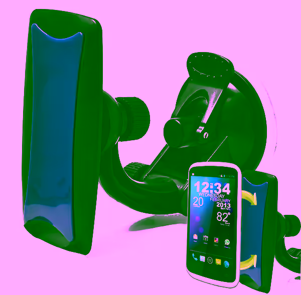 1 - Universal Cell Phone Car Grip Holder Mount